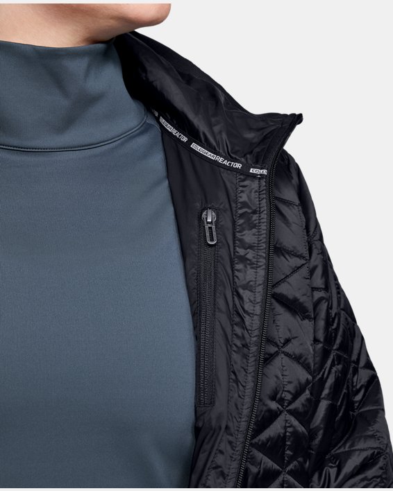Women's UA Storm ColdGear® Reactor Performance Jacket, Black, pdpMainDesktop image number 5
